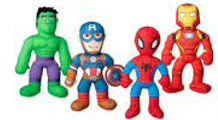 MARVEL 50CM 4 CHARACTER WITH SOUND