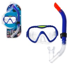 D/BL GAFAS BUCEO CON TUBO 25X43X6CM