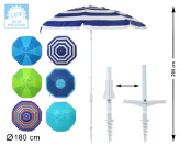 EXP/14 PARASOL 180CM ACERO