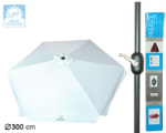 G.PARASOL 300CM ACERO PROTECCION UPF