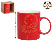 C/C TAZA HOROSCOPO ROJO LEO 350ML