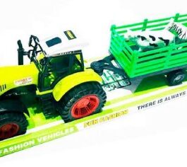 TRACTOR REMONQUE ANIMALES 60X17X18