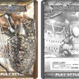 SET MEDIEVAL ESCUDO Y ARCO 58X38CM