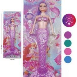 SIRENA CON LUZ SURTIDO COLORES 42X15CM