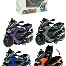 COCHE METAL 1:36 MOTO DE CIUDAD