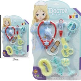 DOCTOR NIÑO CON RECIPIENTE 43X29CM