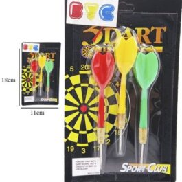 DARDOS DE METAL 18X11CM
