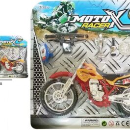 SET MOTOCLICLETA DE CROSS DESMONTABLE 26X25CM