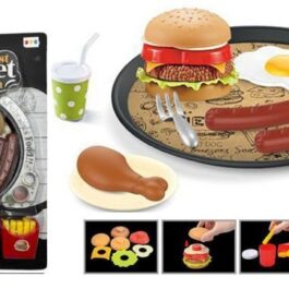 BURGUER + SAUSACHE 45X32CM