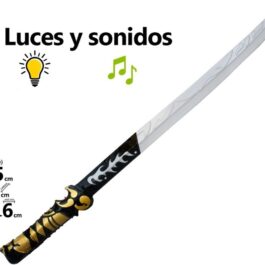 ESPADA LUZ Y SONIDO 75X6 CM