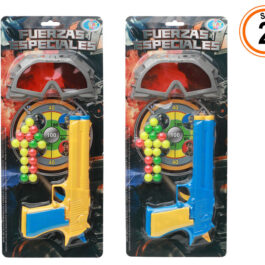 BLISTER POLICIA PISTOLON Y ACCESORIOS
